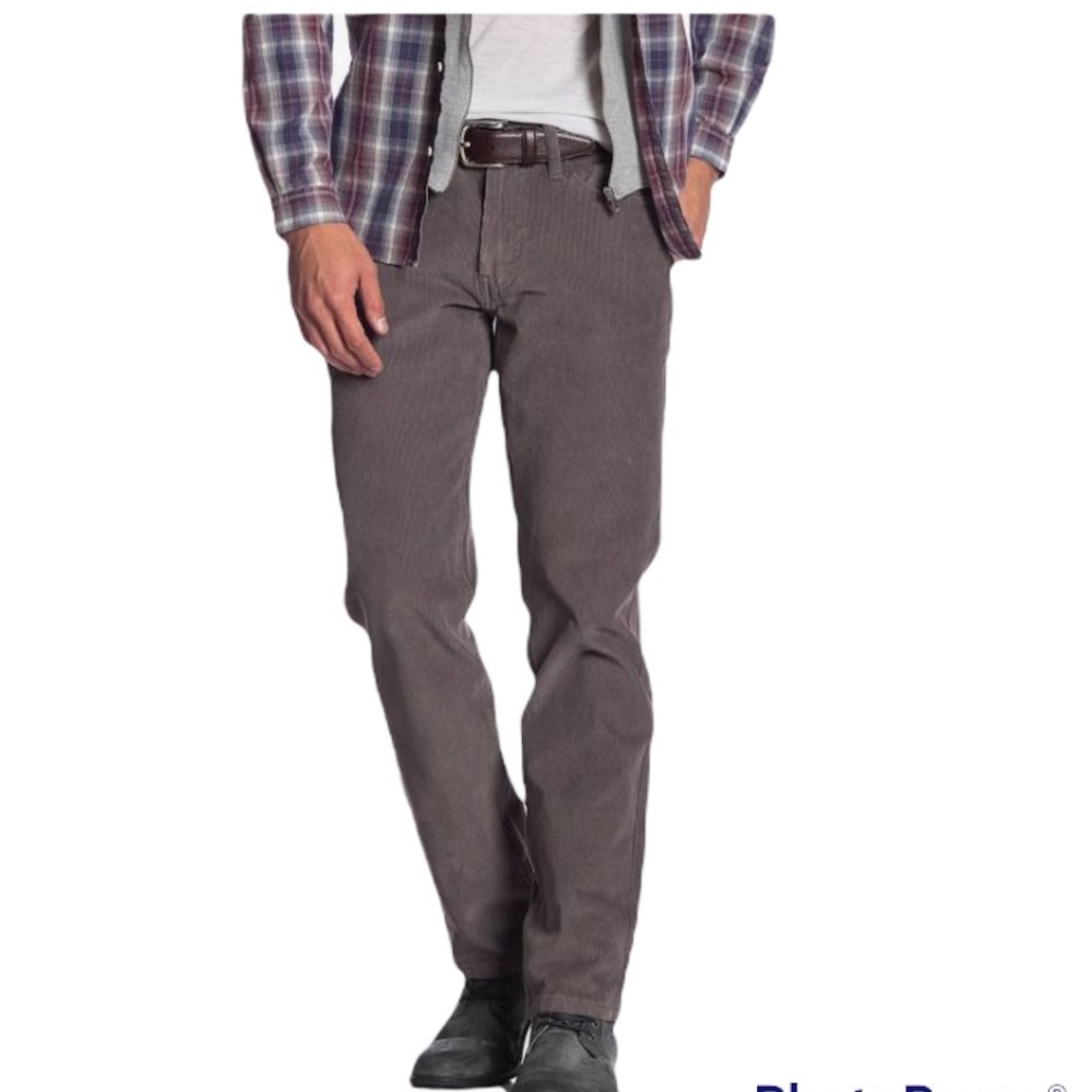 Levi’s 514 Gray Straight Leg Distressed Denim Jean Black Label Size 30